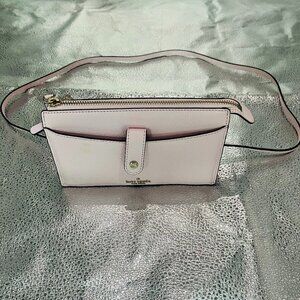 Kate Spade New York Crossbody Bag Pink Women's Small Tab Jackson Leather